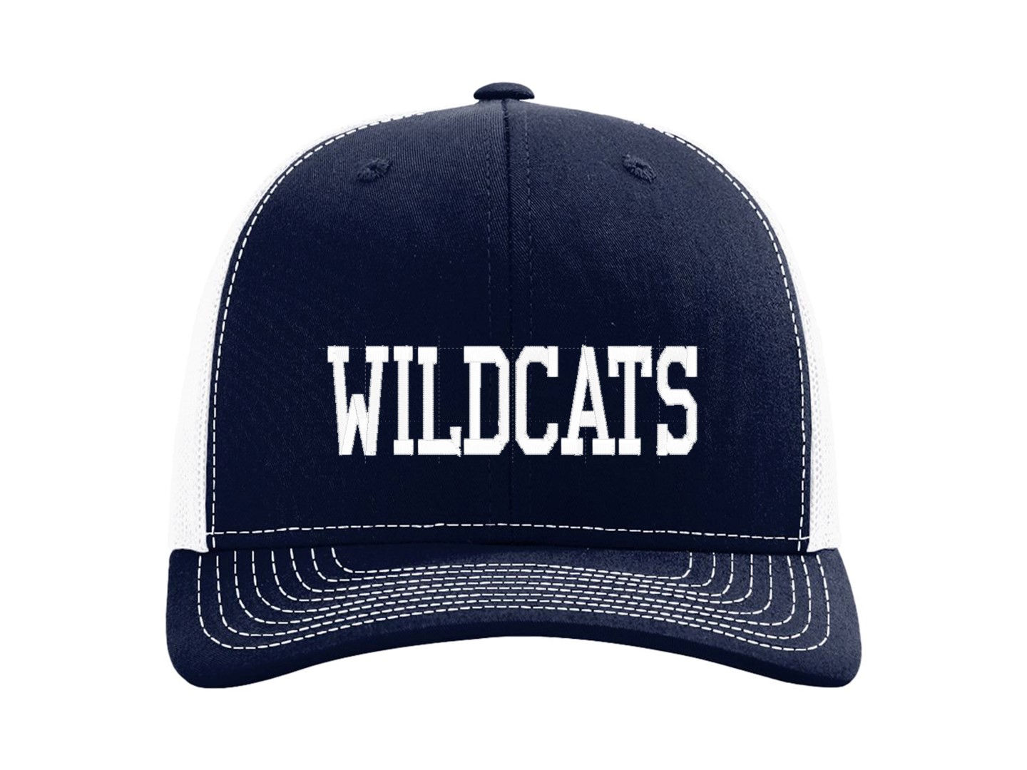 Wildcats Navy and White Trucker Cap