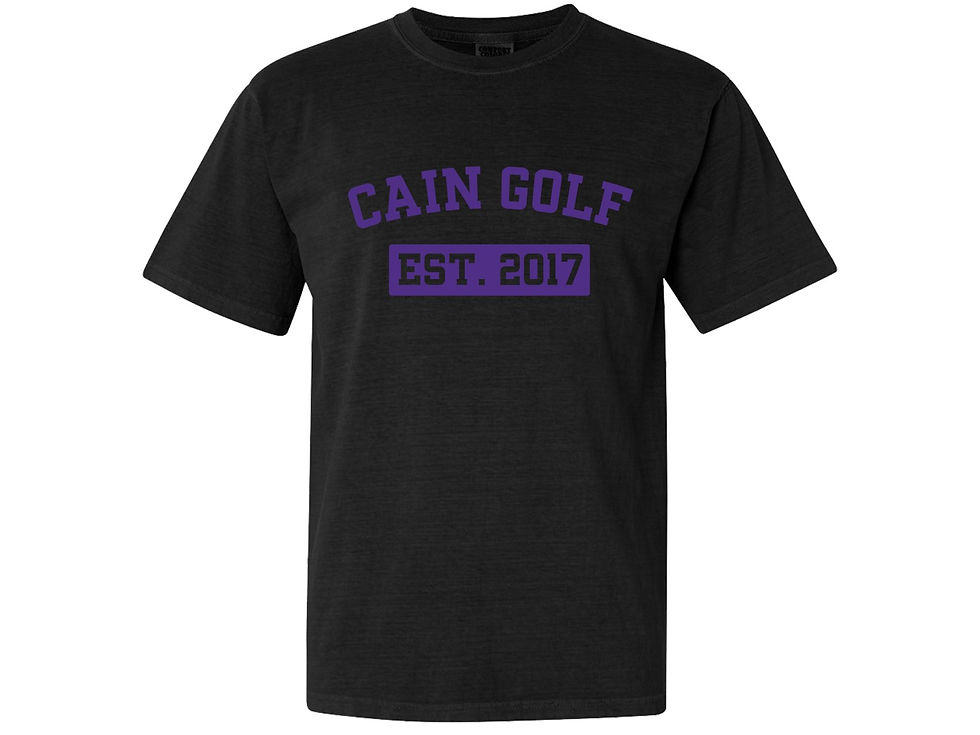 Thumbnail: Cain Golf 2017 Comfort Colors Shirt