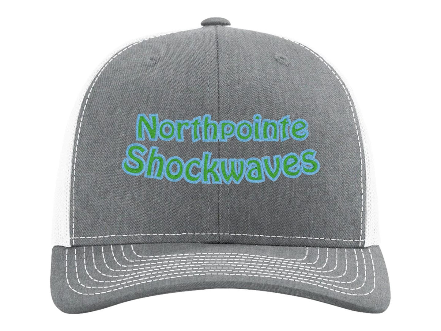 Shockwaves Lettermark Snapback Trucker Cap