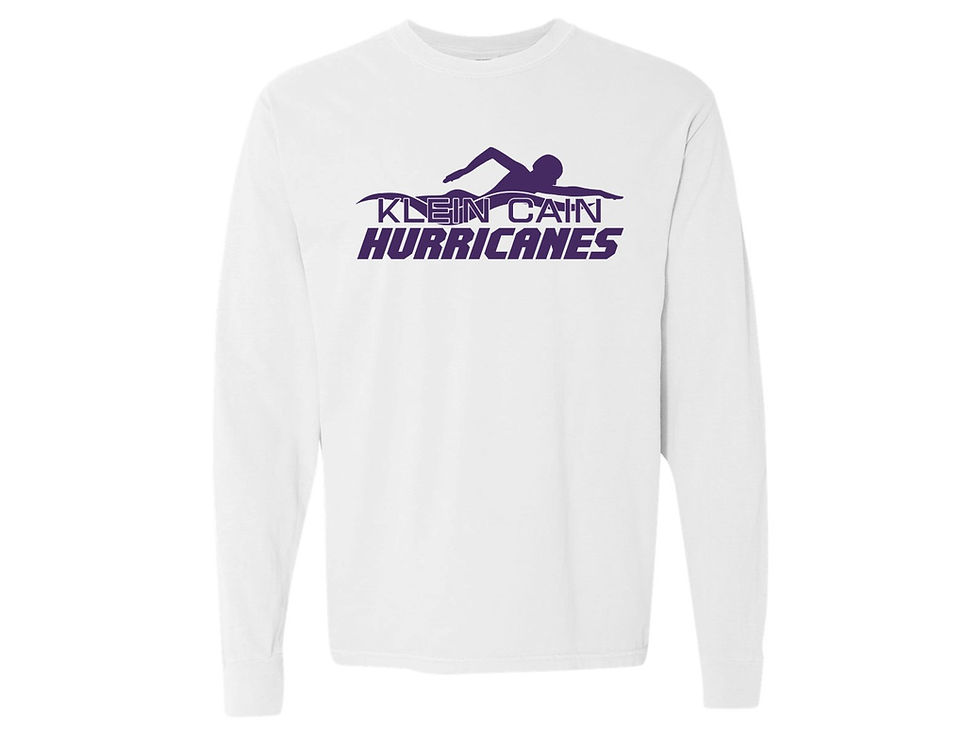 Thumbnail: Hurricane Swim Force Comfort Colors Long Sleeve Shirt