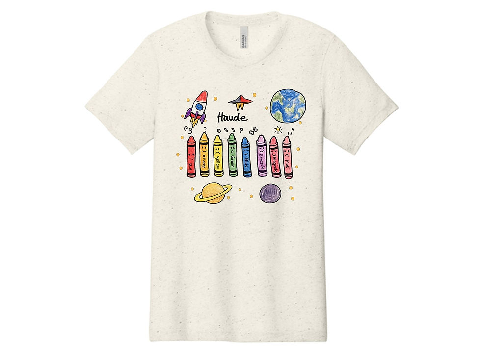 Thumbnail: Haude Cosmic Crayons Softstyle Shirt