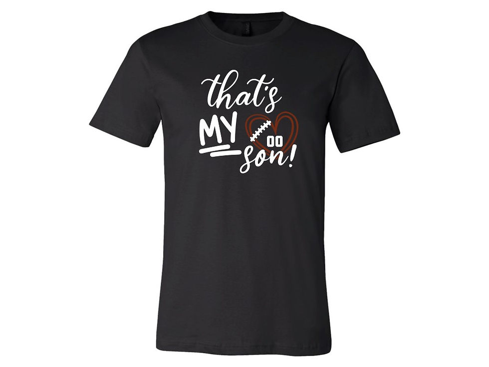 My Son Football Softstyle Shirt