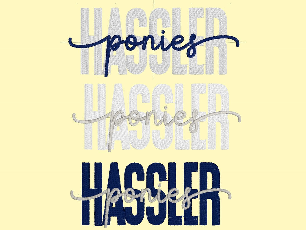Thumbnail: Hassler Flair Embroidered Snapback Trucker Cap