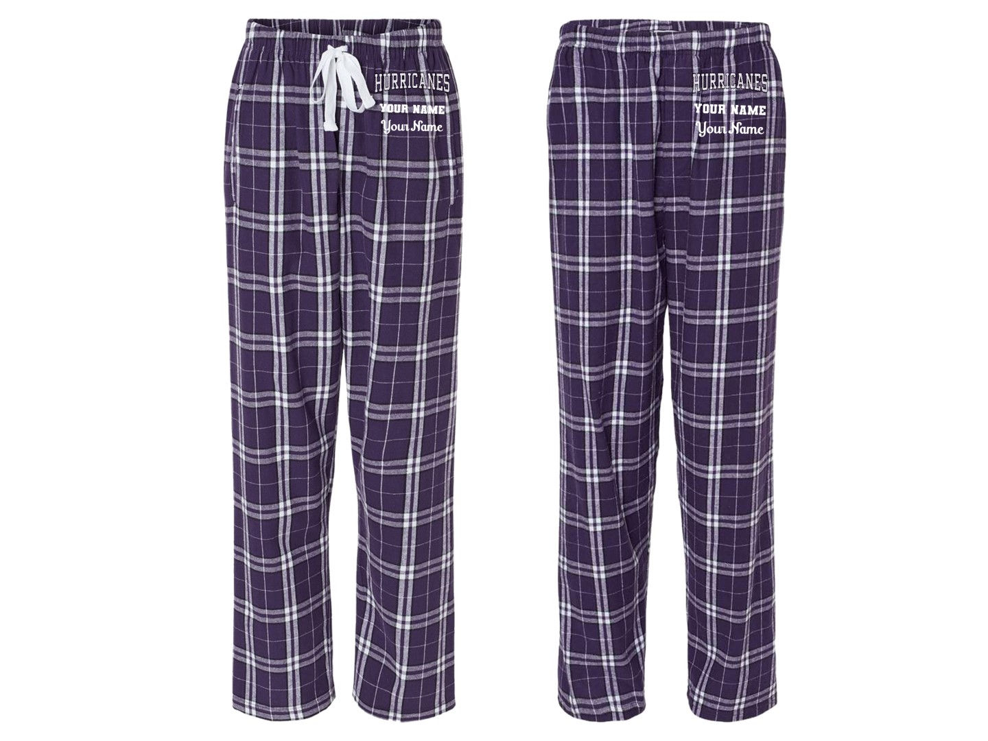 Hurricanes Varsity Dot Flannel Pants