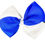 Thumbnail: Theiss Script School Spirit Oversized Hair Bow