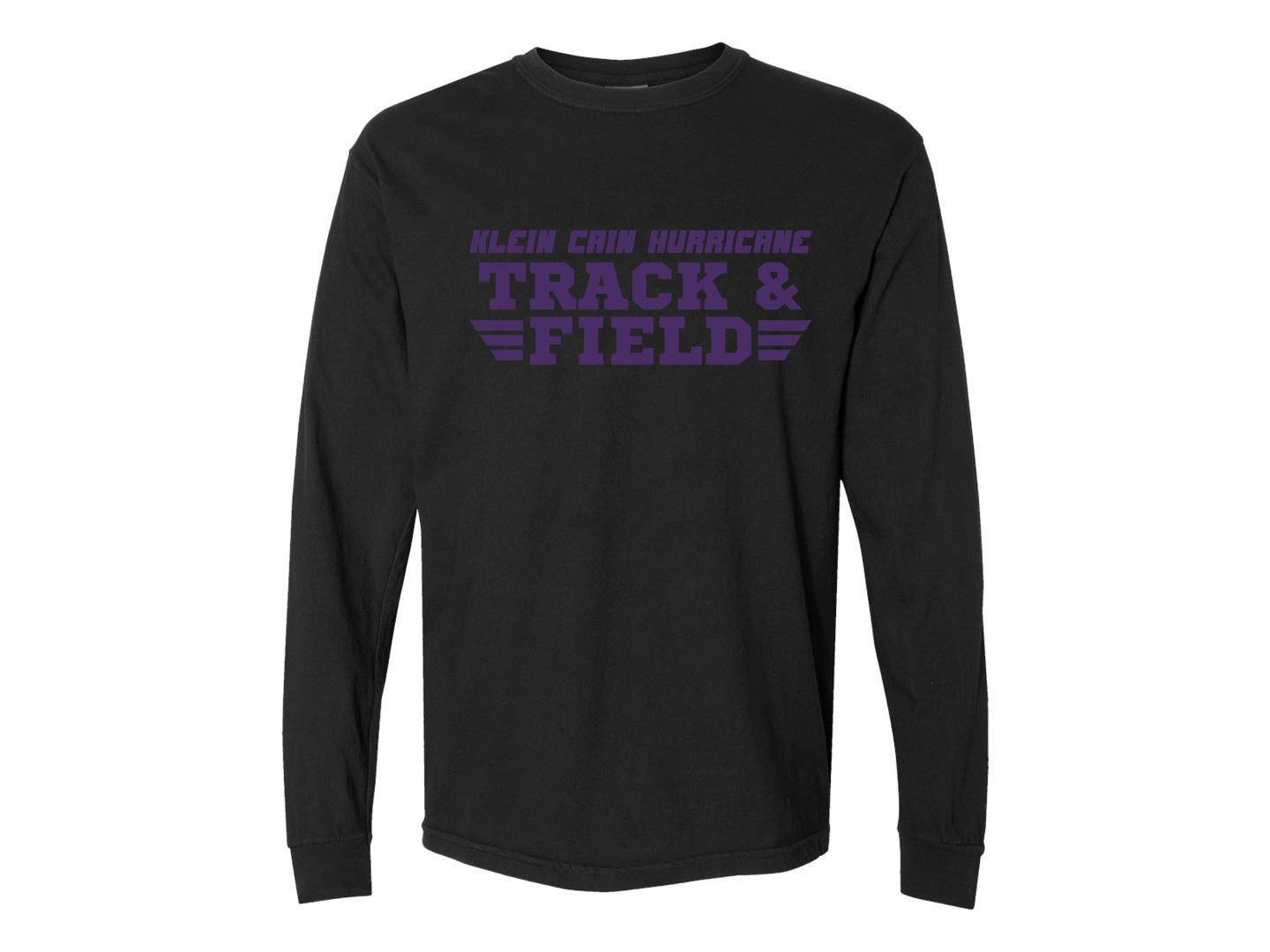 Hurricane Track Force Comfort Colors Long Sleeve Shirt