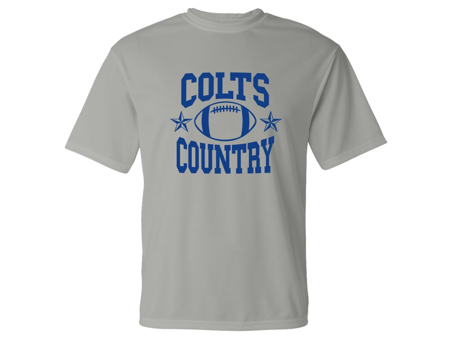 Colts Country Grey Performance Tee