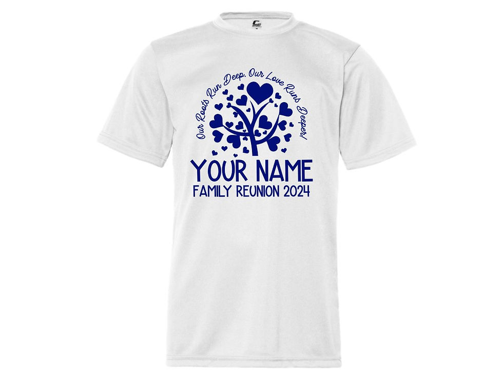 Roots Run Deep Family Reunion Performance Shirt