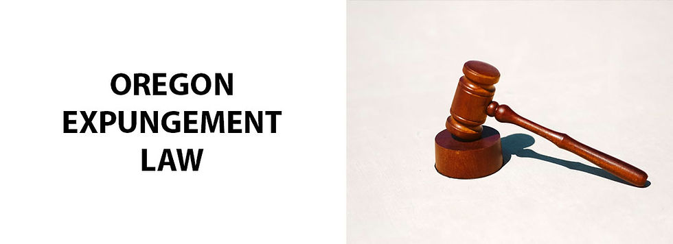 Oregon Expungement Law