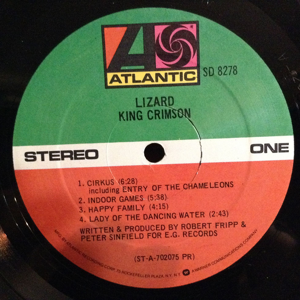 Thumbnail: KING CRIMSON - LIZARD - VINYL VG++ TO NM