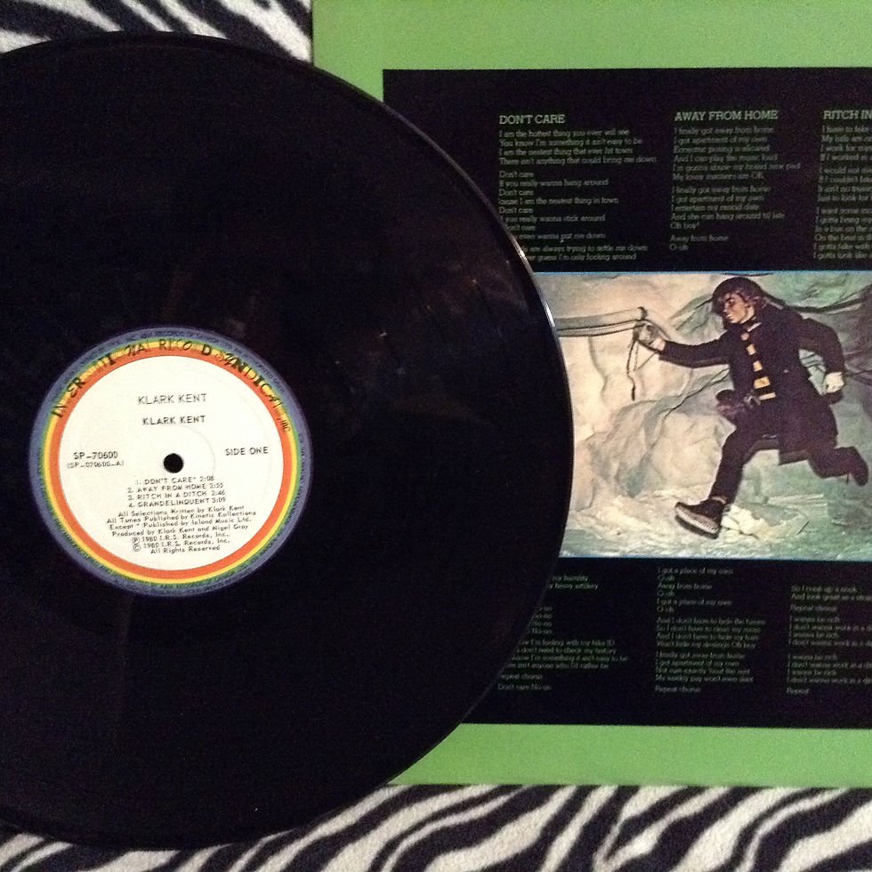 Thumbnail: KLARK KENT (STEWART COPELAND) - SELF TITLED - VINYL VG+ TO NM