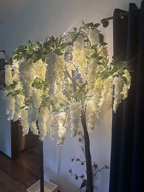 7ft Lighted Wisteria Tree (Rental) | Olive & Madrone