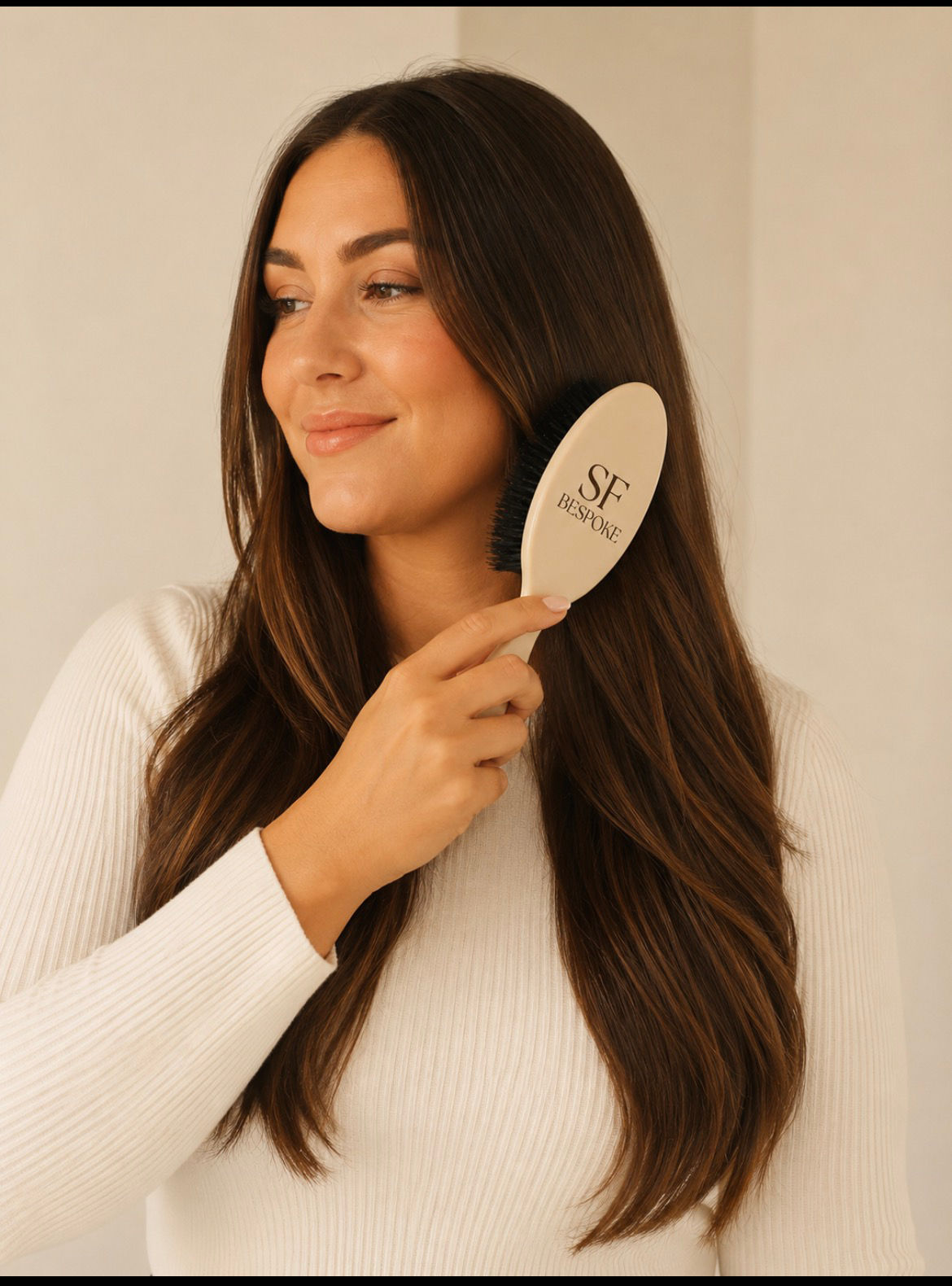 Boar bristle brush
