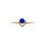 縮圖：Round Sapphire Birthstone Ring