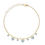 縮圖：Two Tone Heart and Bezel Dangle Bracelet