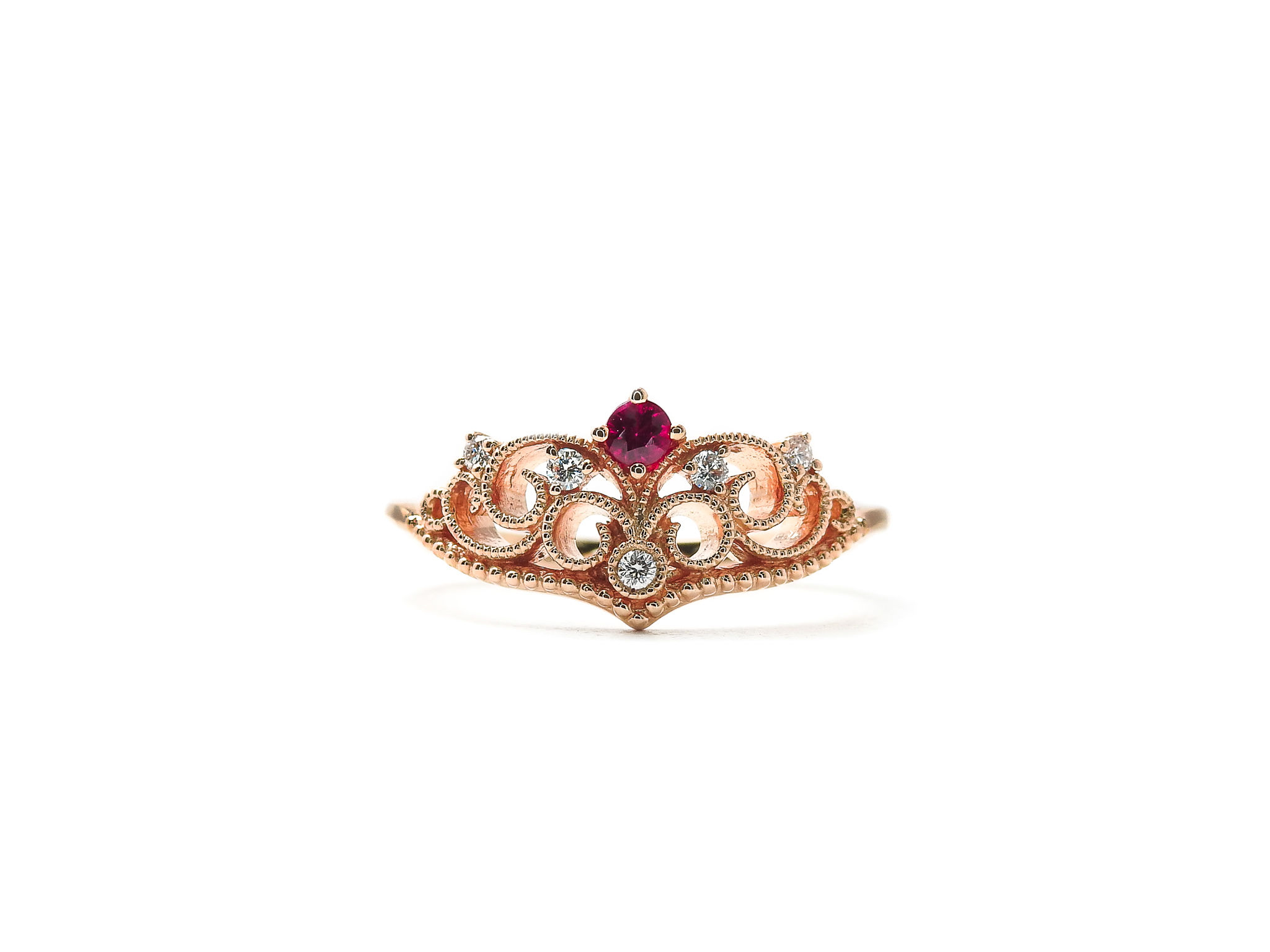Ruby Tiara Ring