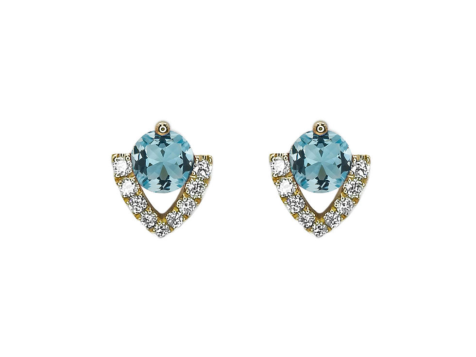 縮圖：Birthstone Collection Stud Earrings