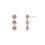 縮圖：Round Setting Drop Earrings with Lab Grown Diamonds