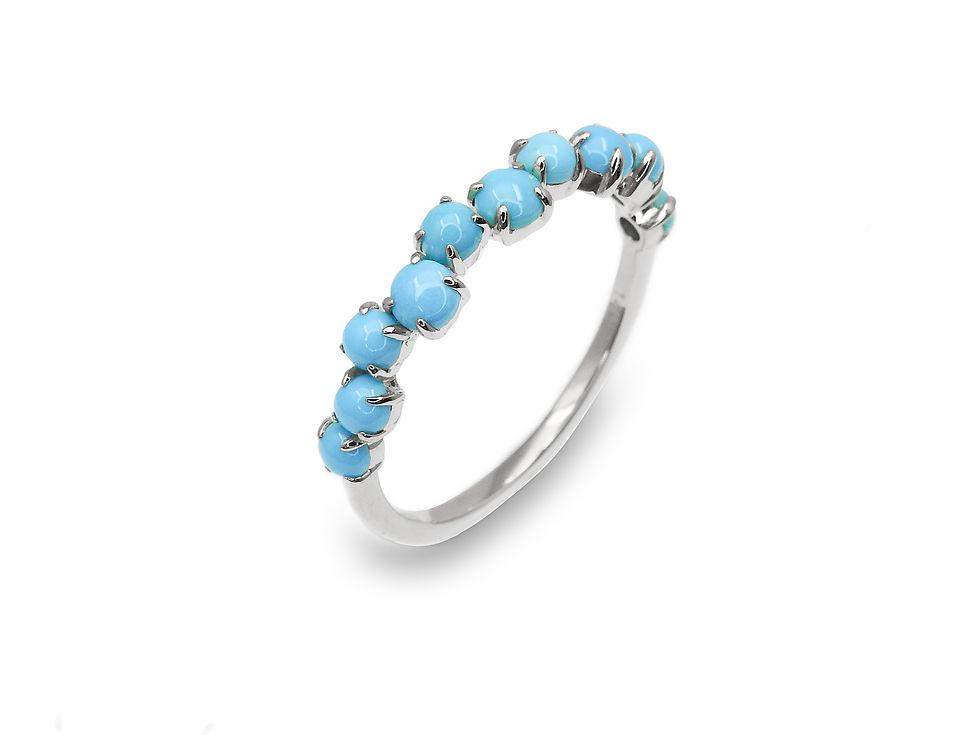 縮圖：Turquoise Cluster Ring