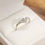 縮圖：Baguette and Round Diamond Cluster Tiara Ring
