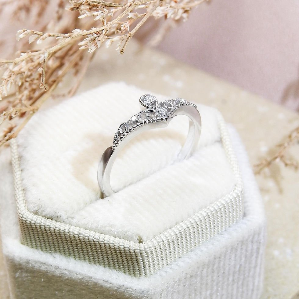 縮圖：Diamond Tiara Ring