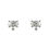 縮圖：Oval Lab Grown Diamond - April Birthstone Stud Earrings