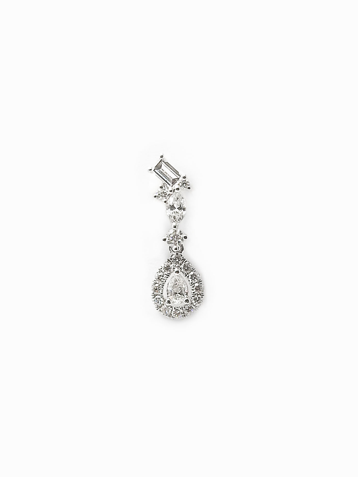 Fancy Diamond Pendant - Pear Shape