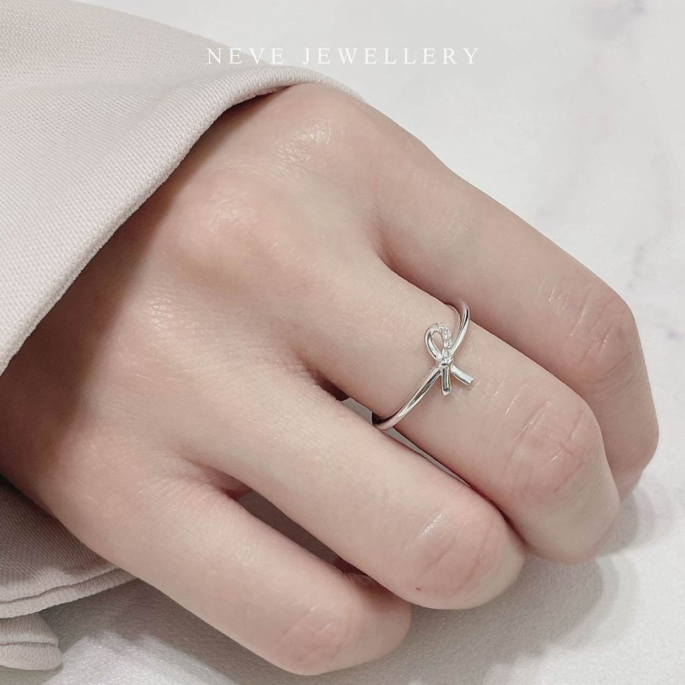 縮圖：Diamond Ribbon Ring