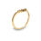縮圖：14K Simple V-Shape Diamond Ring