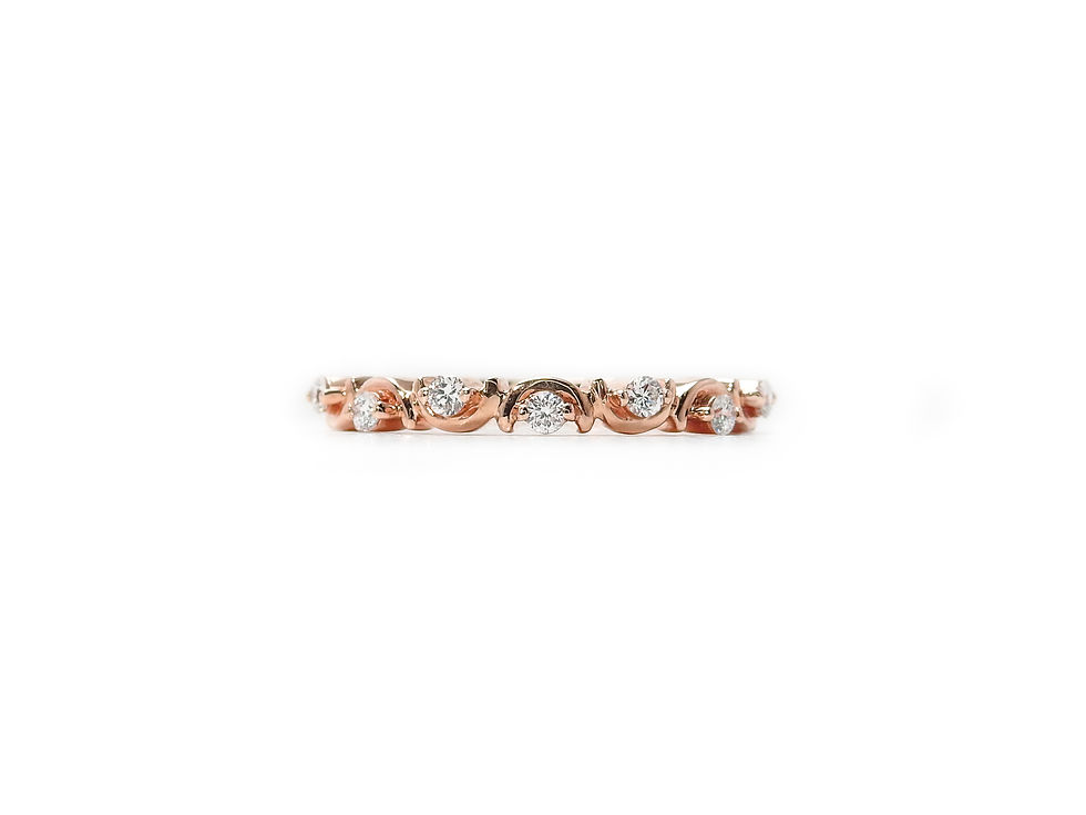 縮圖：Delicate Half Moon Ring Band