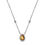 縮圖：Delicate Milgrain Teardrop Citrine Necklace