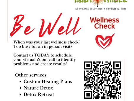 #WellnessWednesday - It's time to CHECK IN on your Health!