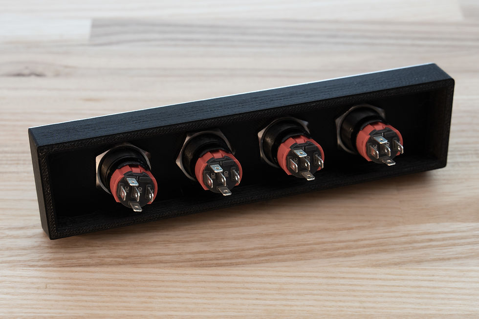 Thumbnail: "Toyobaru" 4-Switch Cubby Panel (Key Start) - Push Button