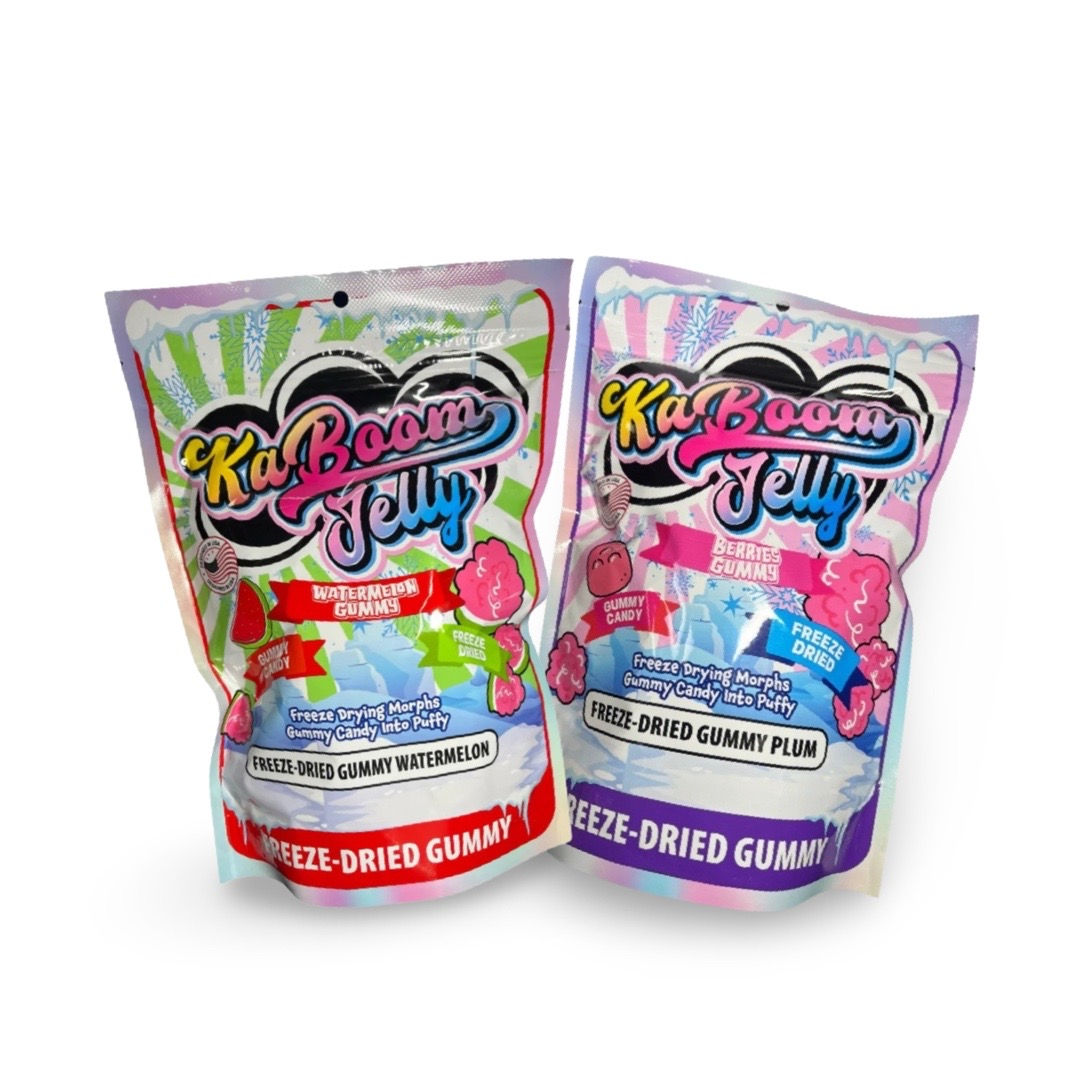 KaBoom Jelly Freeze Dried Bundle - 2 Bags - 2 Flavours