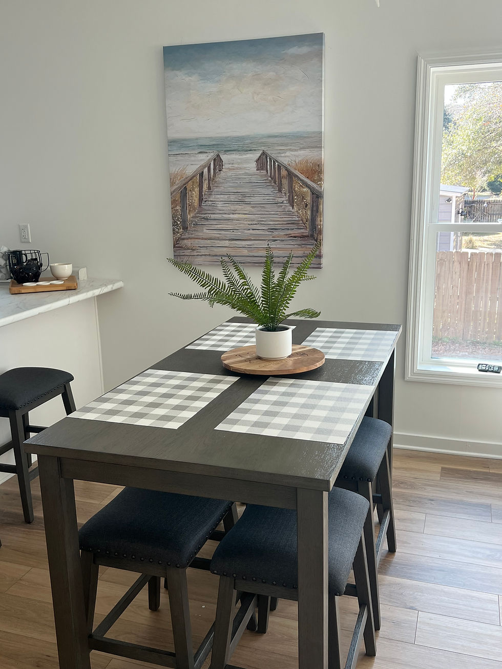 Home Decorated - After Picture