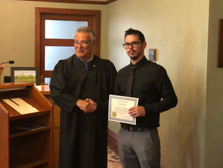 COURT CELEBRATES VETERANS PROGRAM GRADUATION