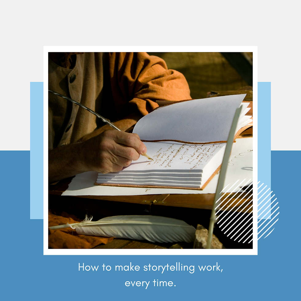 How to make storytelling work, every time