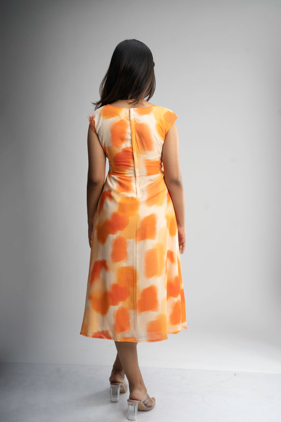 Thumbnail: Subtle Tones Slit Midi Dress
