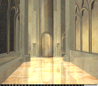 Hallway in Hogwarts