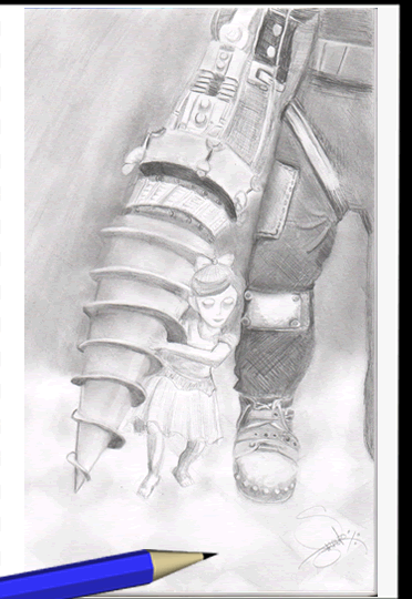Oil Drillers Little Girl