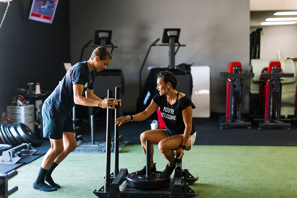 Coaches that help you push yourself to your optimal goal.