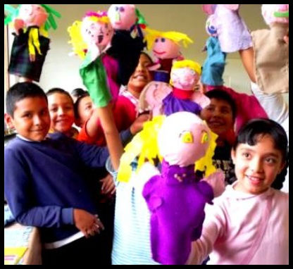 Elaboración de títeres