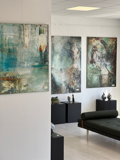 Stemningsbillede fra Galleri Lillebælt. Annette Balsgaard
