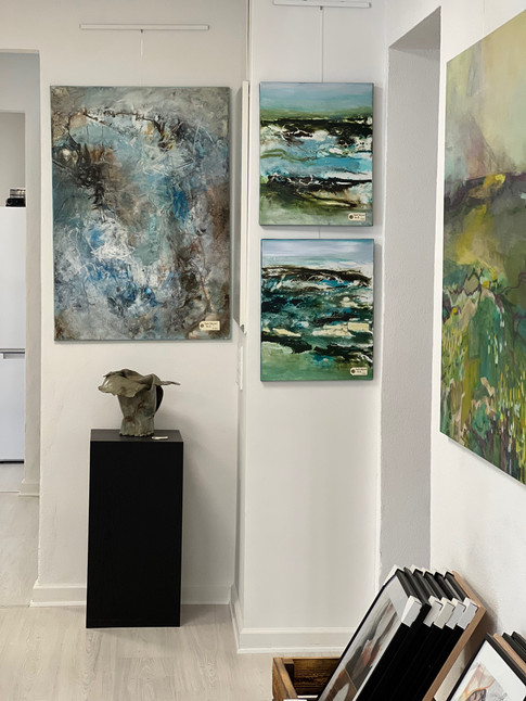 Stemningsbillede fra Galleri Lillebælt. Annette Balsgaard