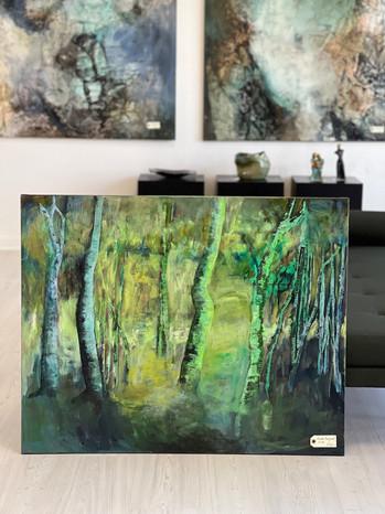 Annette Balsgaard 100x80cm pris 8.900,-