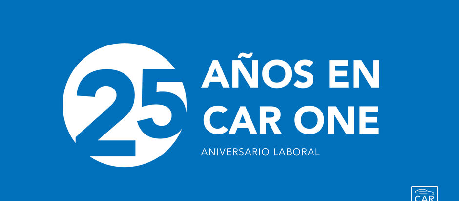 ¡Felicitaciones Pedro por tus 25 años en Car One!