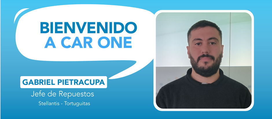 ¡Bienvenido Gabriel a Car One! 😊