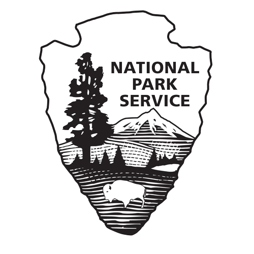 The official arrowhead logo of the National Park Service, a key partner in the TEN Baltimore initiative.