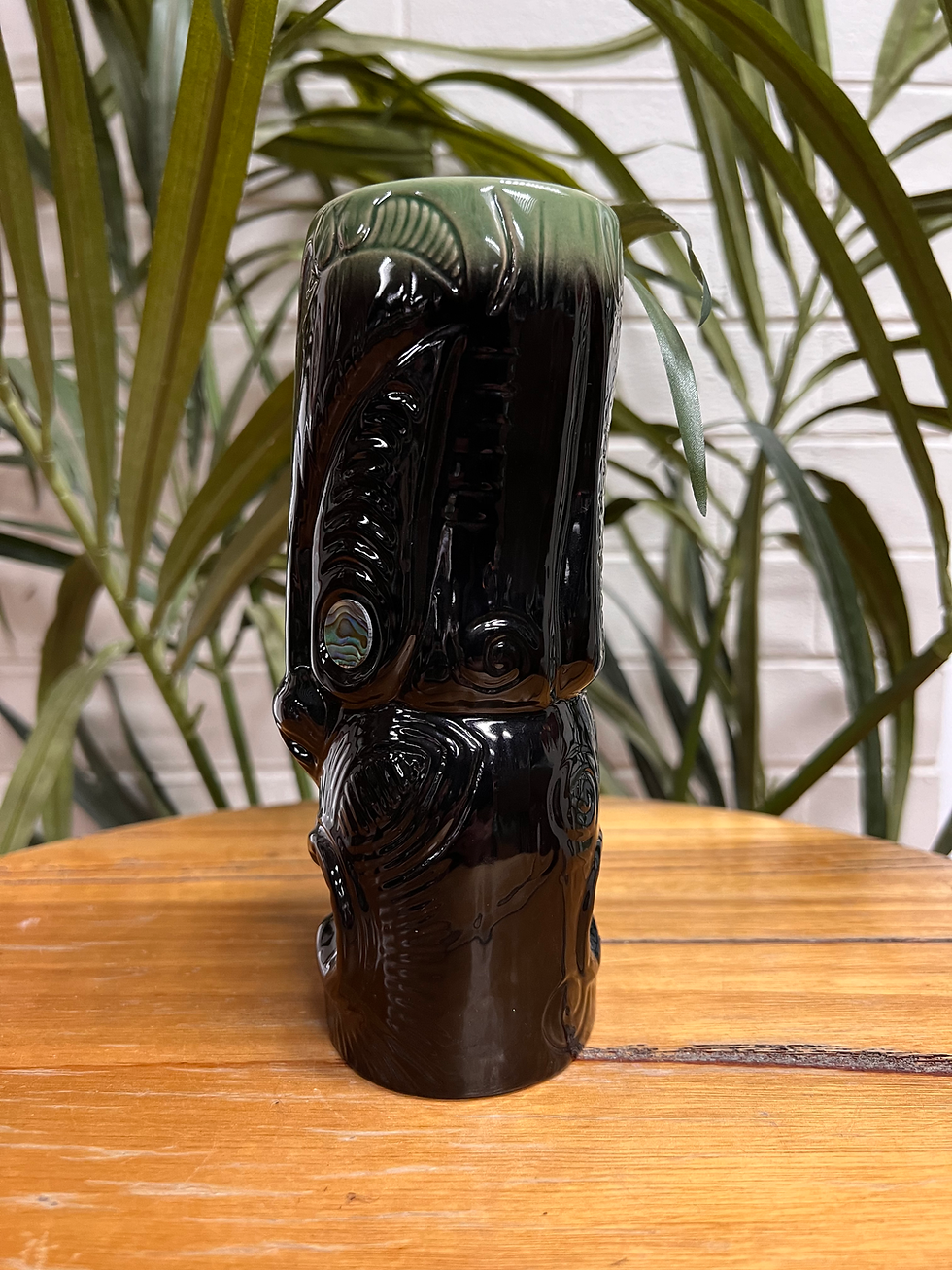 Thumbnail: KORURU TIKI MUG W/MOTHER OF PEARL EYES