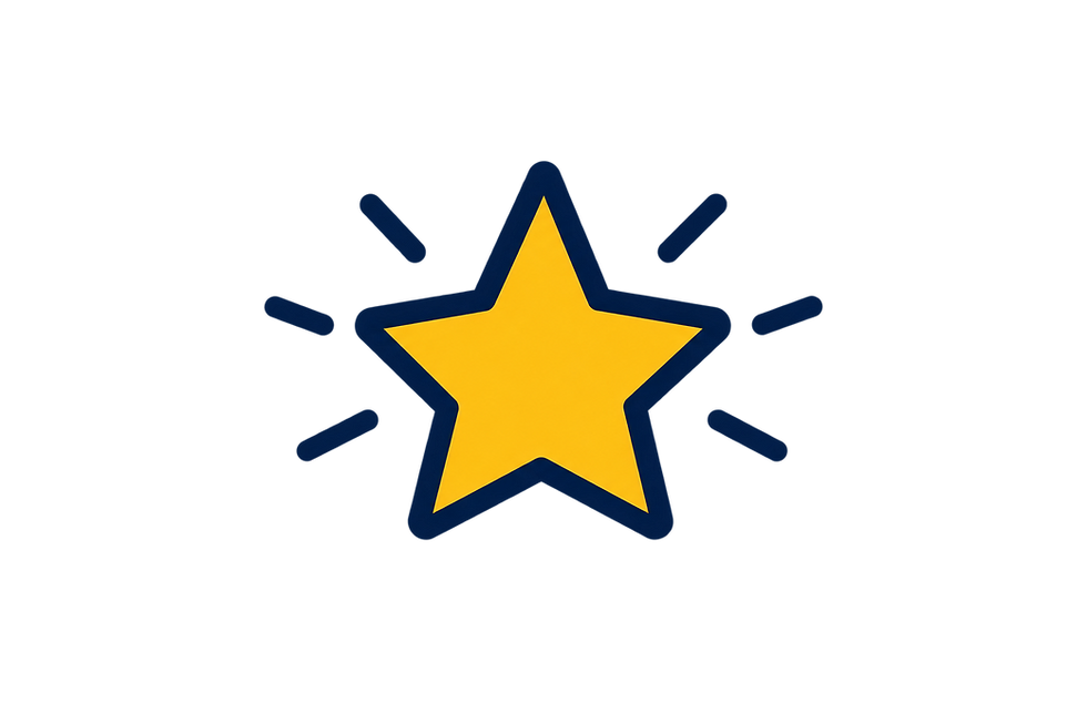 Yellow star icon for Let's Play Basketball Holiday Camp.